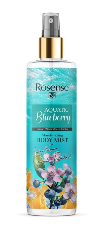 Rosense Aquatic Blueberry Meyvemsi Kadın Vücut Spreyi 200 ml