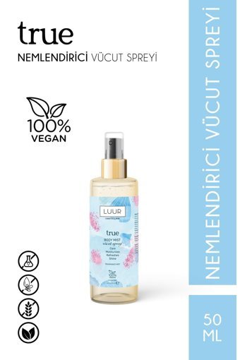 Luur Cosmetics & More True Fresh Hyalüronik Asit İçeren Nemlendiricili Kadın Vücut Spreyi 50 ml