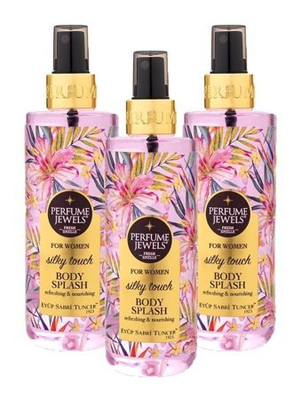 Eyüp Sabri Tuncer Silky Touch Çiçeksi Kadın Vücut Spreyi 3x250 ml