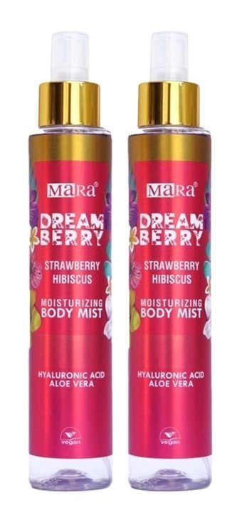 Mara Dream Berry Meyvemsi Hyalüronik Asit İçeren Nemlendiricili Kadın Vücut Spreyi 150 ml