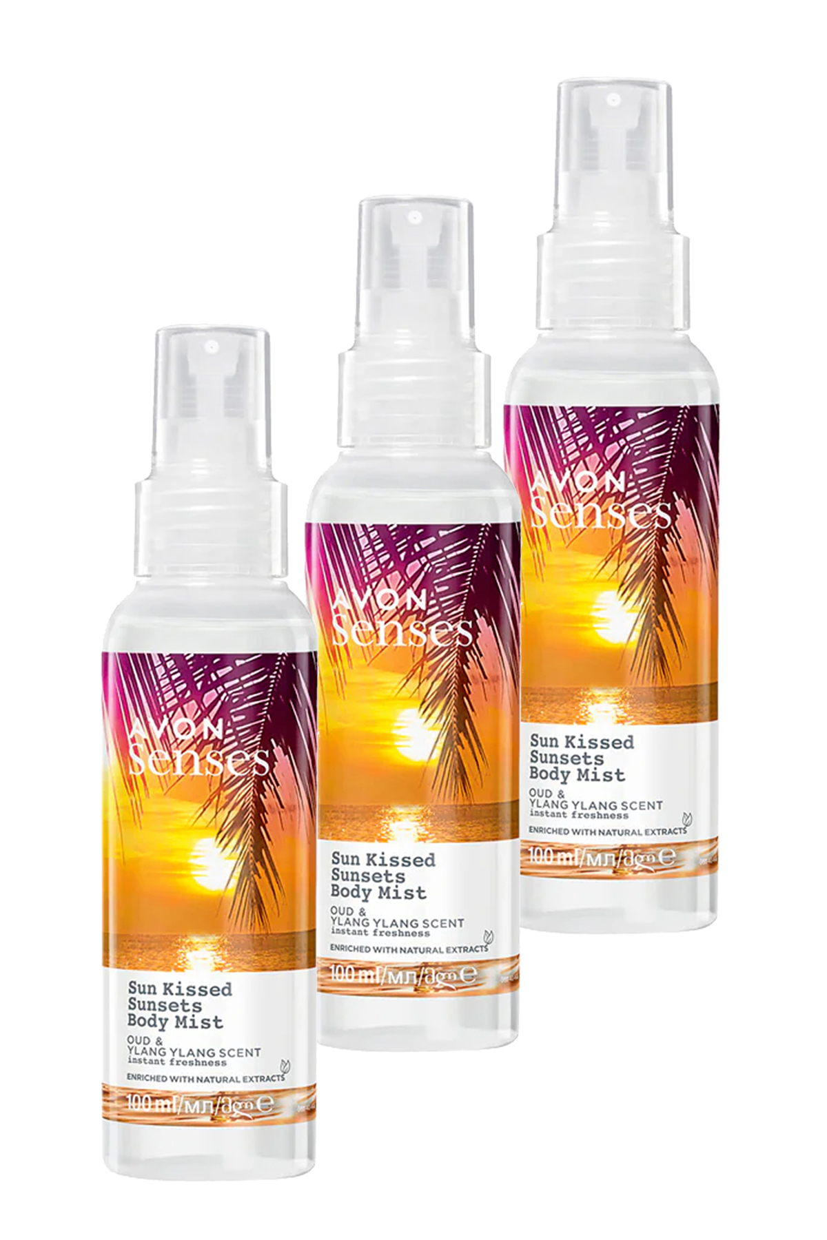 Avon Sun Kissed Sunsets Çiçeksi Kadın Vücut Spreyi 100 ml