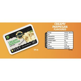 Cheezmir Krem Parmesan İnek Peyniri 175 gr