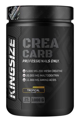 Kingsize Nutrition Crea Carb Tropikal Meyve Aromalı Toz Kreatin 1 kg