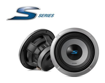 Alpine S2-W8d4 200 mm Mini Subwoofer Siyah