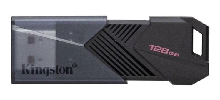 Kingston DataTraveler Exodia Şifreli USB 3.2 Gen 1 Type A 128 GB Flash Bellek Siyah
