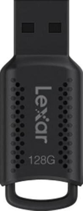 Lexar Jumpdrive LJDV400128G-BNBNG Şifreli USB 3.0 Type A 128 GB Flash Bellek Siyah