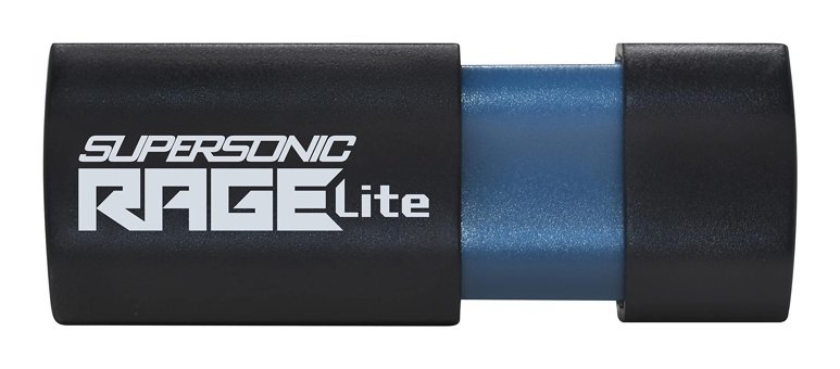 Patriot Supersonic Rage Lite PEF256GRLB32U Şifreli USB 3.2 Gen 1 Type A 256 GB Flash Bellek Mavi