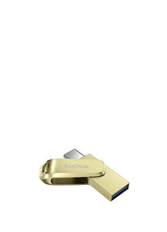 Sandisk Ultra Dual Drive Luxe SDDDC4-512G-G46GD Çift Taraflı USB 3.2 Type A-Type C 512 GB Flash Bellek Sarı