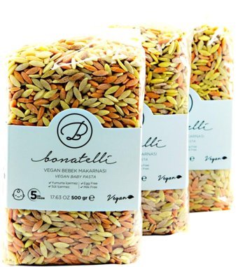 Bonatelli Arpa Şehriye Makarna 3x500 gr