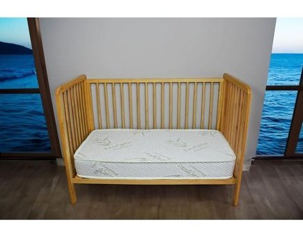 Mega Life Dikdörtgen Pamuk Ortopedik 70x105 cm Anne Yanı Bebek Yatağı