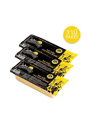 Gündoğdu Taze Kaşar Peyniri 3x700 gr