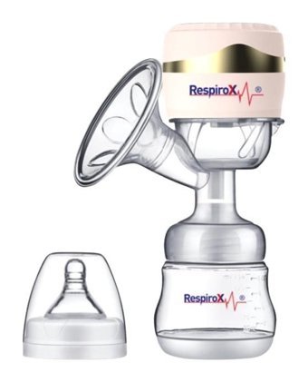 Respirox DQ-S007 Şarjlı Biberonlu Tekli Göğüs Pompası