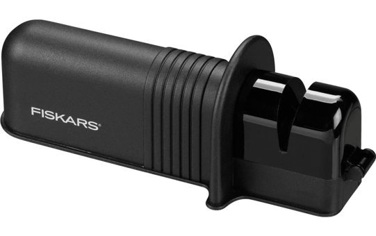 Fiskars Açılı Sürmene Çelik Seramik Siyah Bıçak Bileyici