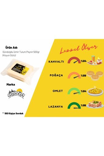 Gündoğdu Izmir Tulum Koyun Peyniri 500 gr