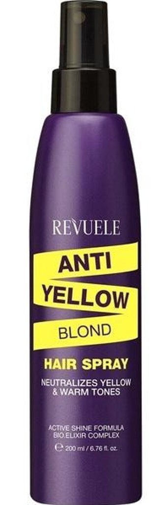Revuele Anti-Yellow Blond Güneş Koruyucu Islak Görünümlü Provitaminli Hafif Saç Spreyi 200 ml