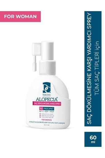Alopecia Anti Hair Loss Şekillendirici Islak Görünümlü Keratinli Güçlü Saç Spreyi 60 ml