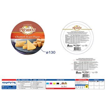 President Üçgen İnek Peyniri 100 gr