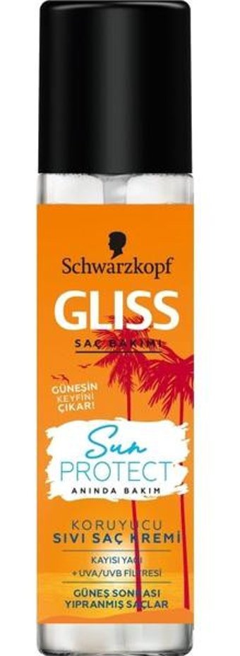 Schwarzkopf Sun Protect Isıdan Koruyucu Islak Görünümlü Keratinli Güçlü Saç Spreyi 200 ml