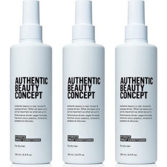 Authentic Beauty Concept Hydrate Şekillendirici Islak Görünümlü Keratinli Güçlü Saç Spreyi 3x250 ml