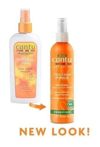 Cantu Coil Calm Detangler Şekillendirici Islak Görünümlü Shea Yağlı Güçlü Saç Spreyi 237 ml