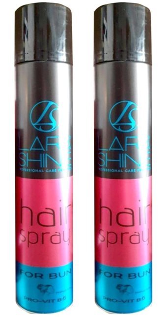 Lara Shine For Bun Şekillendirici Islak Görünümlü Keratinli Güçlü Saç Spreyi 400 ml