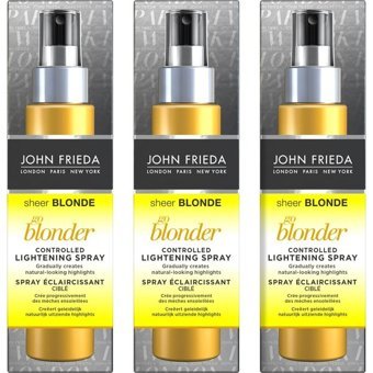 John Frieda Go Blonder Şekillendirici Islak Görünümlü Keratinli Güçlü Saç Spreyi 3x100 ml