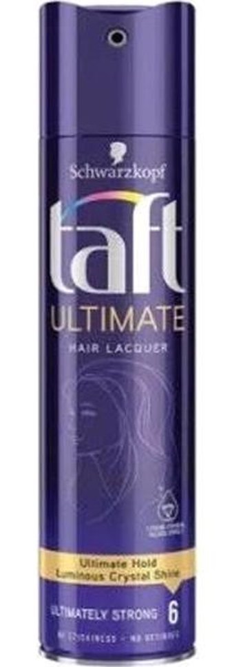 Schwarzkopf Taft Ultimate No: 6 Sabitleyici Islak Görünümlü Provitaminli Ultra Güçlü Saç Spreyi 250 ml