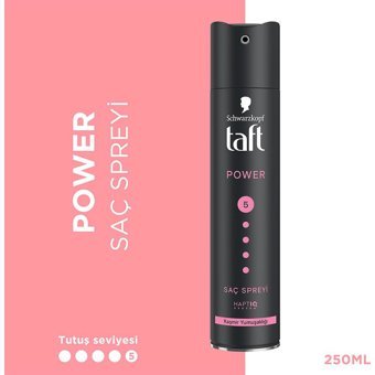 Schwarzkopf Taft Powerful Sabitleyici Islak Görünümlü Provitaminli Güçlü Saç Spreyi 250 ml
