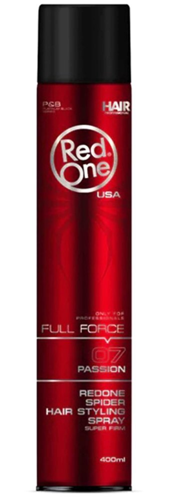 Red One Passion Spider Şekillendirici Islak Görünümlü Provitaminli Orta Saç Spreyi 400 ml