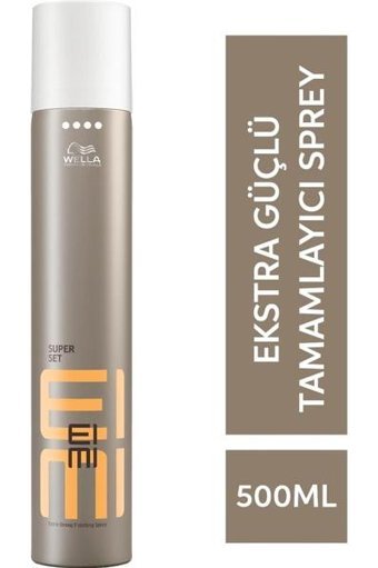 Wella Professionals Eimi Super Set Şekillendirici Islak Görünümlü Provitaminli Ekstra Güçlü Saç Spreyi 500 ml