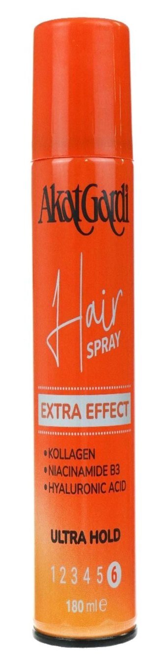 Akat Gardi Extra Effect Şekillendirici Islak Görünümlü Keratinli Güçlü Saç Spreyi 180 ml