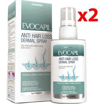 Evocapil Anti Hair Loss Şekillendirici Islak Görünümlü Keratinli Güçlü Saç Spreyi 2x60 ml