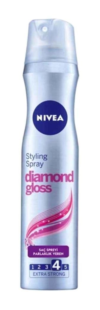 Nivea Diamond Gloss No: 4 Parlaklık Veren Islak Görünümlü Provitaminli Saç Spreyi 250 ml