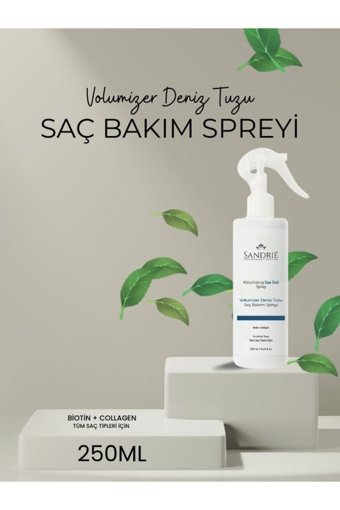 Sandrie Dolgunlaştırıcı Islak Görünümlü Deniz Tuzlu Hafif Saç Spreyi 250 ml