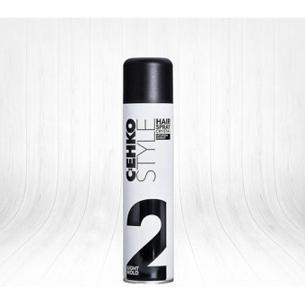 Cehko Style Crystal Light Hold Şekillendirici Islak Görünümlü Keratinli Güçlü Saç Spreyi 400 ml
