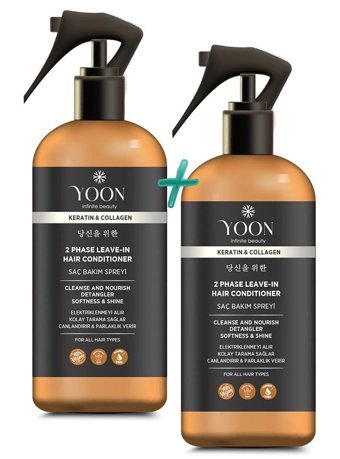 Yoon Kolay Tarama Islak Görünümlü Keratinli Hafif Saç Spreyi 250 ml