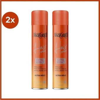 Akat Gardi Turuncu Şekillendirici Islak Görünümlü Keratinli Güçlü Saç Spreyi 2x400 ml