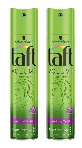 Schwarzkopf Taft Sabitleyici Islak Görünümlü Provitaminli Güçlü Saç Spreyi 2x250 ml