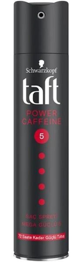 Schwarzkopf Taft Power Caffeine No: 5 Sabitleyici Islak Görünümlü Provitaminli Saç Spreyi 250 ml