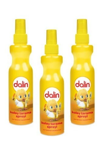 Dalin Kolay Tarama Islak Görünümlü Keratinli Güçlü Saç Spreyi 3x200 ml