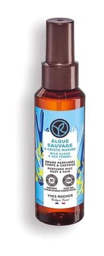 Yves Rocher Algue Sauvage Nemlendirici Islak Görünümlü Provitaminli Hafif Saç Spreyi 100 ml
