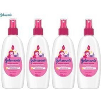 Johnson´S Baby Kolay Tarama Islak Görünümlü Keratinli Güçlü Saç Spreyi 4x200 ml
