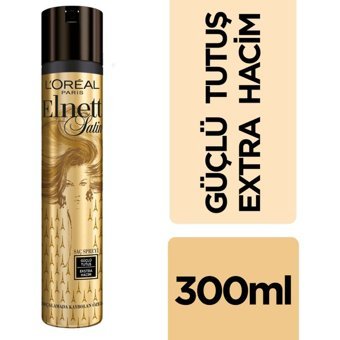 L'Oreal Paris Elnett Dolgunlaştırıcı Islak Görünümlü Keratinli Ekstra Güçlü Saç Spreyi 170 ml