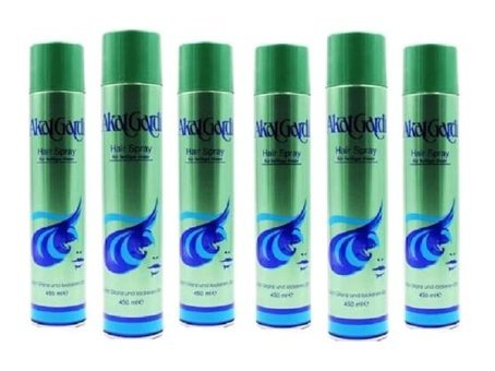 Akat Gardi Yeşil Şekillendirici Islak Görünümlü Keratinli Güçlü Saç Spreyi 6x180 ml