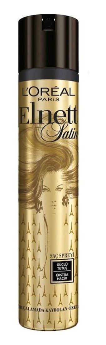 L'Oreal Paris Elnett Dolgunlaştırıcı Islak Görünümlü Keratinli Ekstra Güçlü Saç Spreyi 300 ml