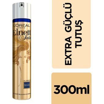 L'Oreal Paris Elnett Şekillendirici Islak Görünümlü Keratinli Ekstra Güçlü Saç Spreyi 170 ml
