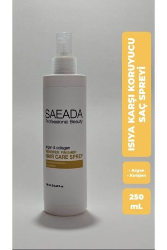 Saeada Isıdan Koruyucu Islak Görünümlü Provitaminli Hafif Saç Spreyi 250 ml