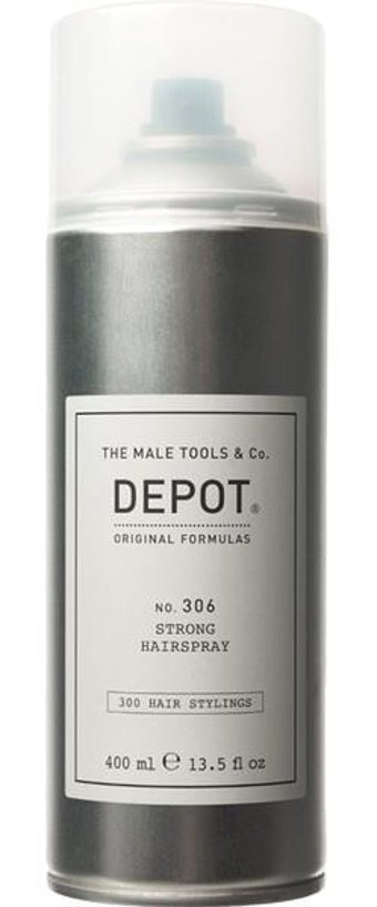 Depot No: 306 Şekillendirici Islak Görünümlü Keratinli Yüksek Saç Spreyi 400 ml