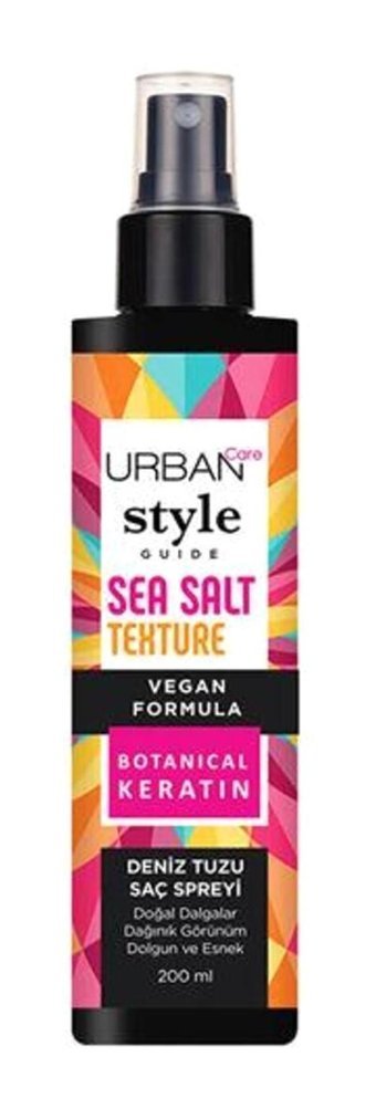 Urban Care Style Guide Texture Şekillendirici Islak Görünümlü Deniz Tuzlu Hafif Saç Spreyi 200 ml