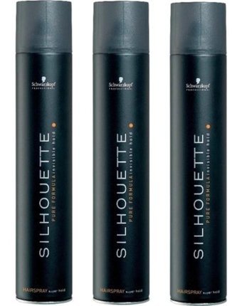 Schwarzkopf Silhouette Sabitleyici Islak Görünümlü Provitaminli Güçlü Saç Spreyi 3x500 ml